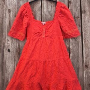 Betsey Johnson Scarlet Mini Dress